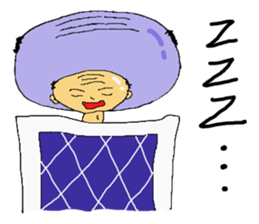 daily life of the positive bald fathers sticker #15713361