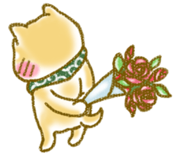 Chataro is a puppy sticker #15714066