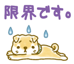 Chataro is a puppy sticker #15714104