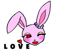 Sexy Cawaii Bunny girl by Mintom sticker #15714212