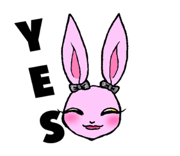 Sexy Cawaii Bunny girl by Mintom sticker #15714214
