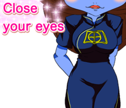 Jiang Shi Girl Sakura Festival English sticker #15715722