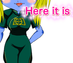 Jiang Shi Girl Sakura Festival English sticker #15715725