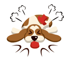 This sweets turns into an animal. sticker #15716004