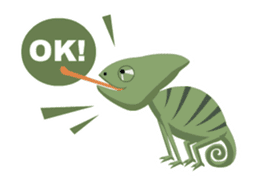 This sweets turns into an animal. sticker #15716005