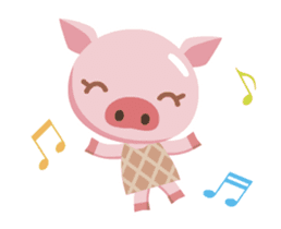 This sweets turns into an animal. sticker #15716010