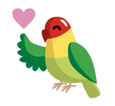 This sweets turns into an animal. sticker #15716017