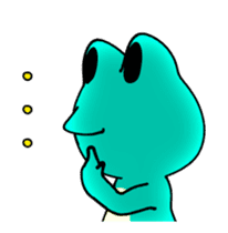 Haughty frog 7 sticker #15716380
