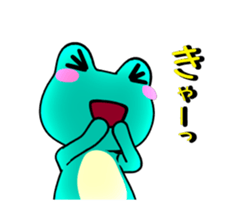 Haughty frog 7 sticker #15716381