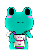 Haughty frog 7 sticker #15716387