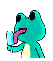 Haughty frog 7 sticker #15716389