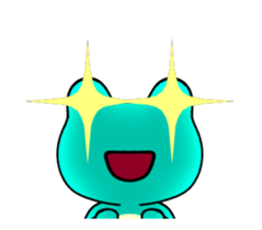 Haughty frog 7 sticker #15716390