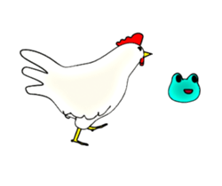 Haughty frog 7 sticker #15716392