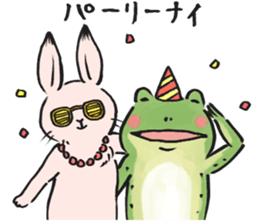 Ukiyoe animals 2 sticker #15716410