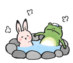 Ukiyoe animals 2 sticker #15716421