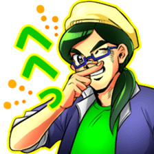 Taminosuke and funny friends sticker #15716834