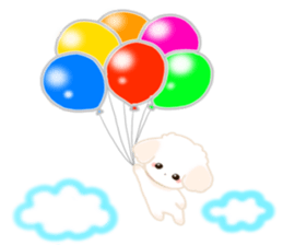 Girls and dogs sticker #15717065