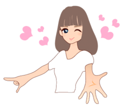 female action stickers sticker #15717596