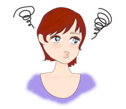 female action stickers sticker #15717597