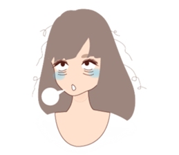 female action stickers sticker #15717603