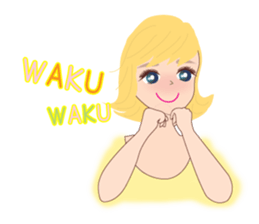 female action stickers sticker #15717604