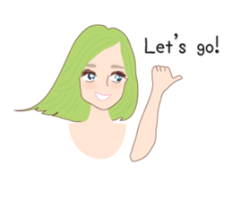 female action stickers sticker #15717609