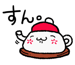 Cute teapot. sticker #15717771