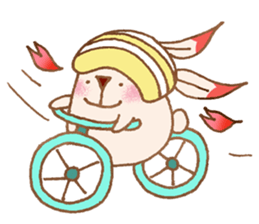 Cherry Blossoms Rabbit sticker #15717892