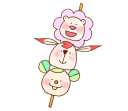 Cherry Blossoms Rabbit sticker #15717904