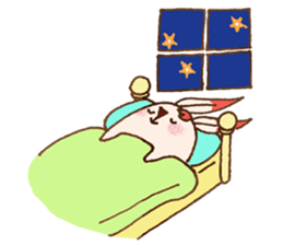 Cherry Blossoms Rabbit sticker #15717905