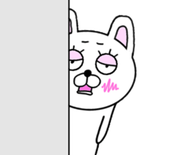 yasagure rabbit 2 nichijo- sticker #15718691