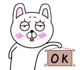 yasagure rabbit 2 nichijo- sticker #15718693