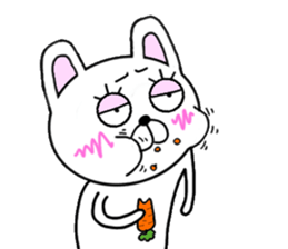 yasagure rabbit 2 nichijo- sticker #15718717