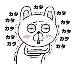 yasagure rabbit 2 nichijo- sticker #15718718