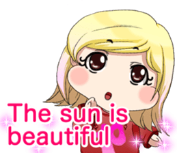 Lovely Hip Hop Baby English sticker #15718729