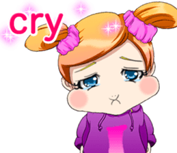 Lovely Hip Hop Baby English sticker #15718731