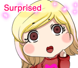 Lovely Hip Hop Baby English sticker #15718733