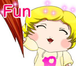 Lovely Hip Hop Baby English sticker #15718736