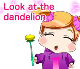 Lovely Hip Hop Baby English sticker #15718739