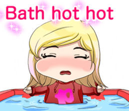 Lovely Hip Hop Baby English sticker #15718741