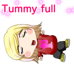 Lovely Hip Hop Baby English sticker #15718745