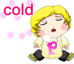 Lovely Hip Hop Baby English sticker #15718748