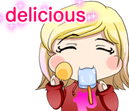 Lovely Hip Hop Baby English sticker #15718749