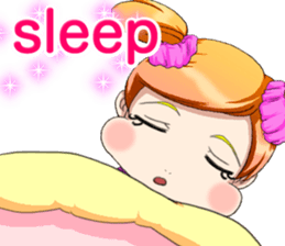 Lovely Hip Hop Baby English sticker #15718751