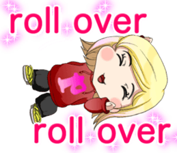 Lovely Hip Hop Baby English sticker #15718757