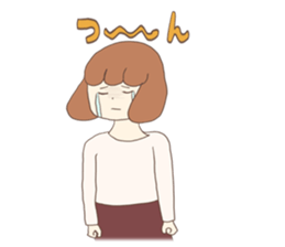 Freedom book girls collection2 honorific sticker #15719362