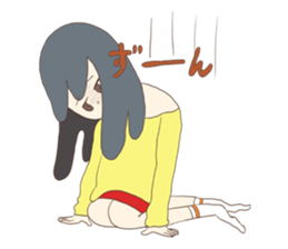 Freedom book girls collection2 honorific sticker #15719363