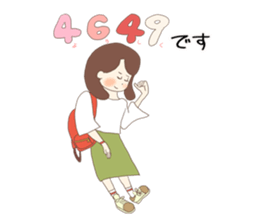 Freedom book girls collection2 honorific sticker #15719371