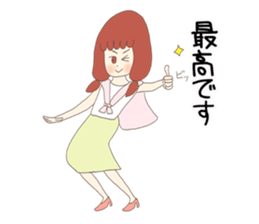 Freedom book girls collection2 honorific sticker #15719373