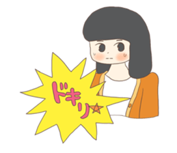 Freedom book girls collection2 honorific sticker #15719376